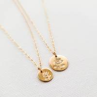 Mother Daughter Disc Necklaces - Image 5