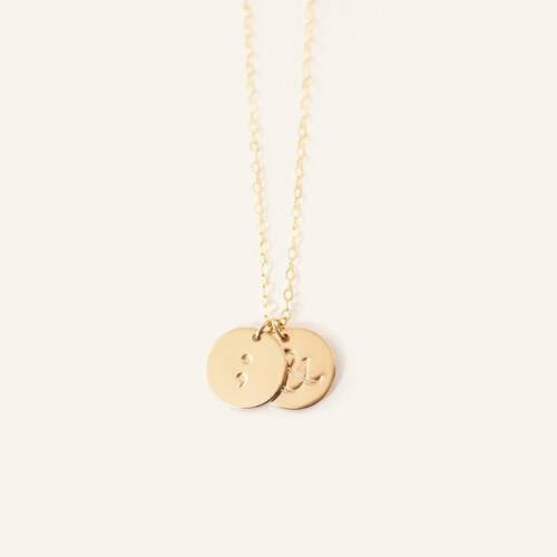 Semicolon and Initial 1/2