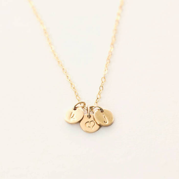 Anniversary Relationship 6mm Disc Necklace