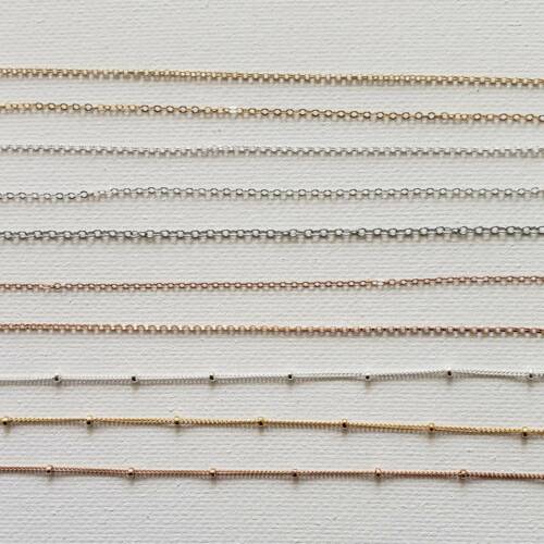 Replacement Chain for Bar and Square Necklaces