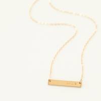 Anniversary Relationship Bar Necklace - Image 4