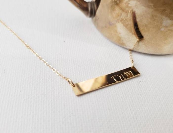 Missionary Bar Initials Necklace - Image 10