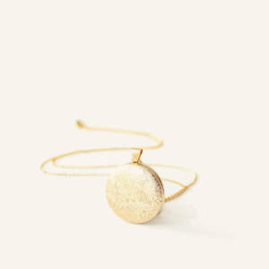 Floral Locket Necklace