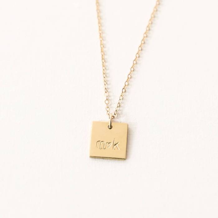 10mm Square Relationship Necklace - Image 8