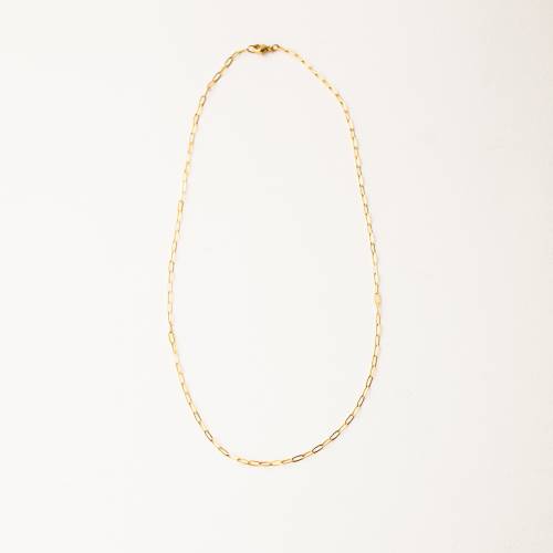 Dainty Paperclip Choker Necklace