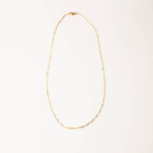 Dainty Paperclip Choker Necklace