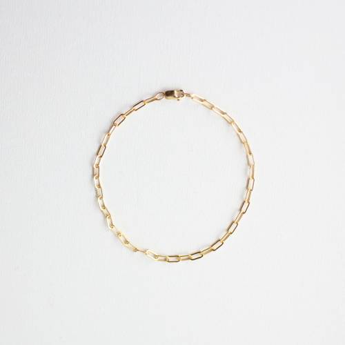 Dainty Paperclip Links Bracelet