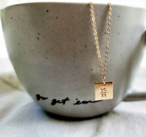 10mm Square Graduation Necklace