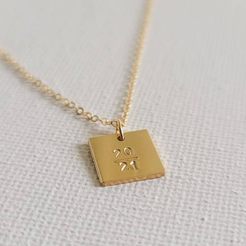 10mm Square Graduation Necklace