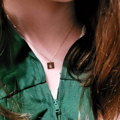 10mm Square Graduation Necklace