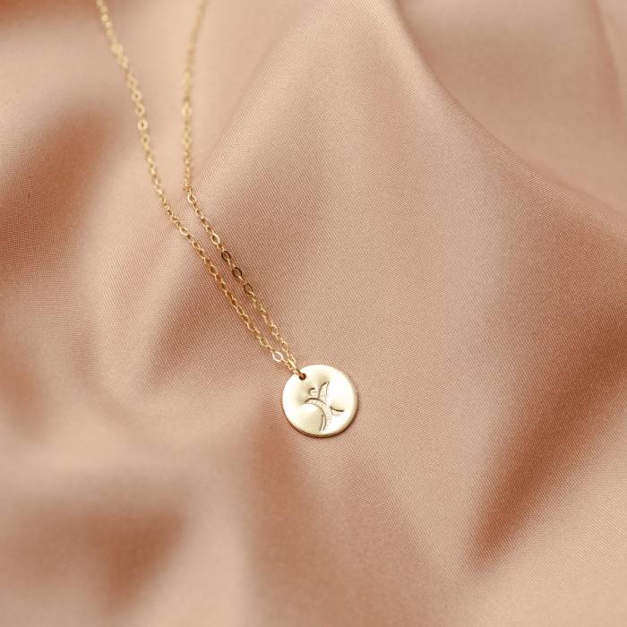 Tourette Syndrome Awareness 13mm (1/2 inch) Disc Necklace - Image 4