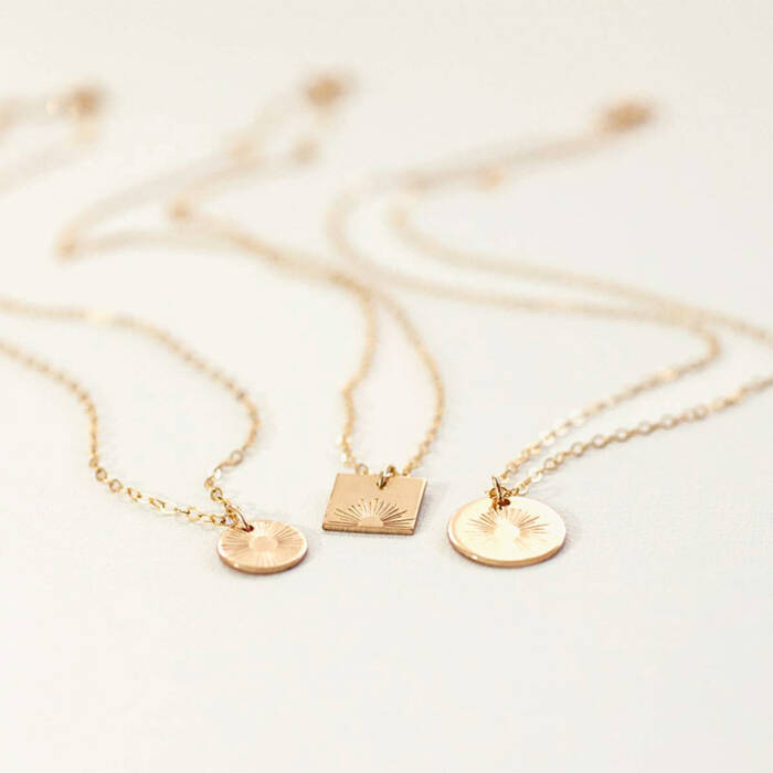 Sunburst Necklace - Three Sizes