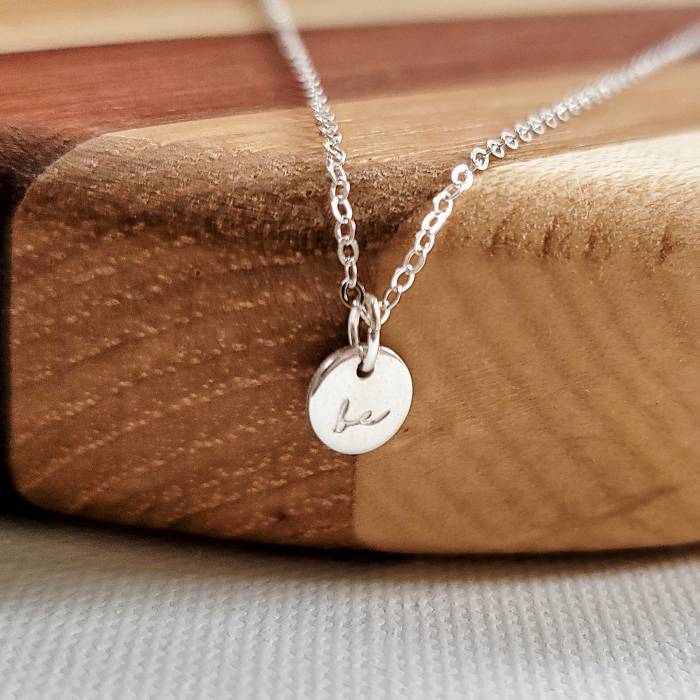 Anxiety - Just Be Necklace - Affirmation Necklace - Image 5