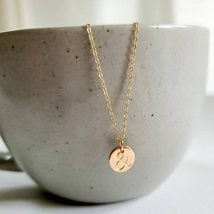 Ampersand 1/3" Mental Health Necklace - Image 3