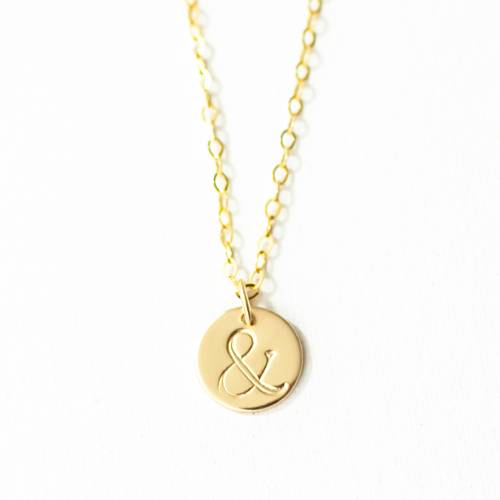 Ampersand 9m Disc Necklace - Mental Health Awareness