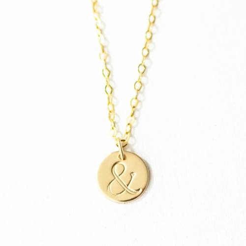 Ampersand 9m Disc Necklace - Mental Health Awareness