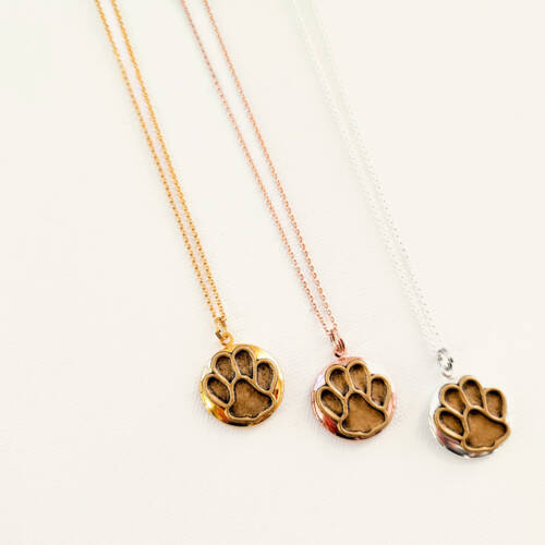 Paw Print Locket