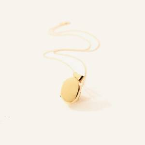 Oval Gold Filled or Sterling Silver Locket