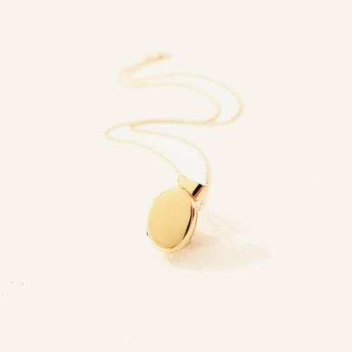 Oval Gold Filled or Sterling Silver Locket