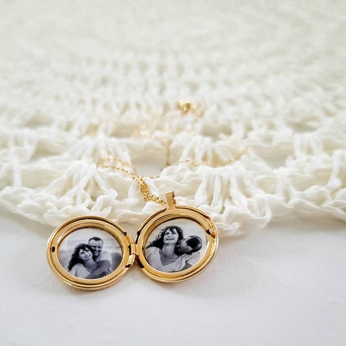 Dainty Floral Locket - Image 9