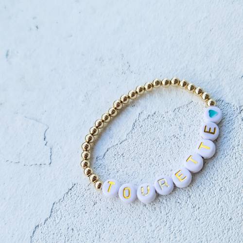 Blues or Pinks Mama Beaded Bracelet - Choose Gold, Rose Gold or Sterling  Silver - GiGisPetals