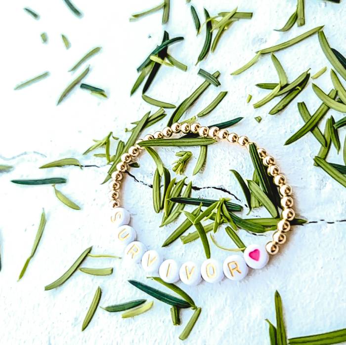 Cancer Survivor Bracelet - Pick Your Awareness Colors Bracelet - Image 2