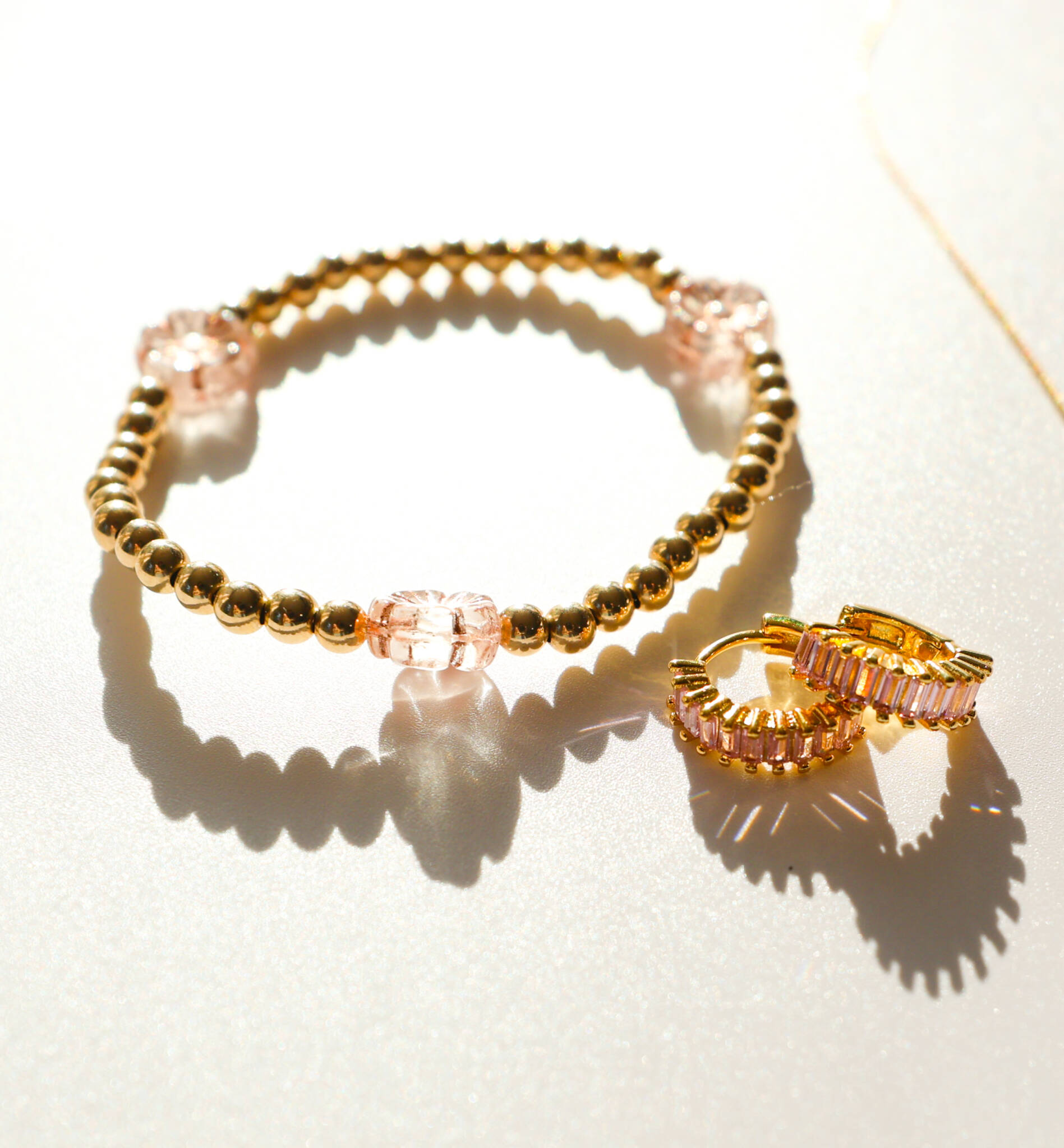 Pave Hoops in Seven Colors - Image 3