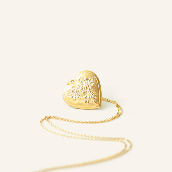 Limited Gold Heart Locket
