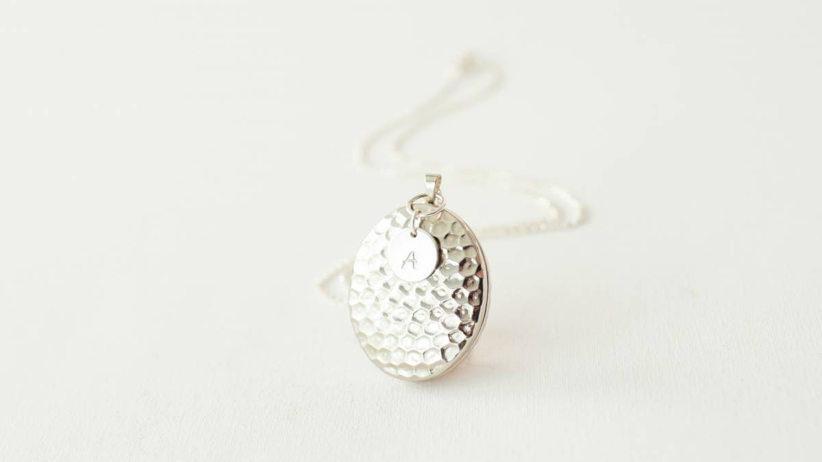 Silver Photo Locket Necklace