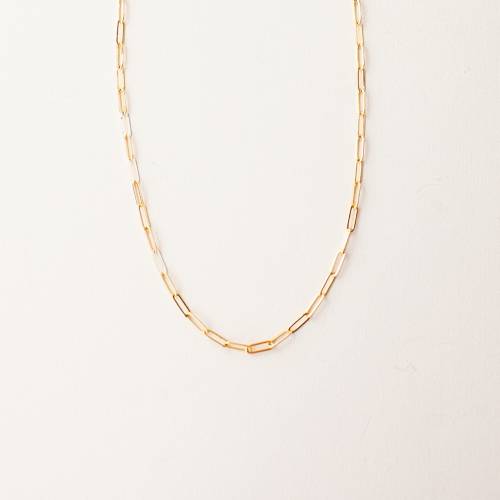 Chunky Paperclip Choker Necklace
