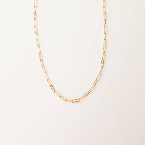 Chunky Paperclip Choker Necklace