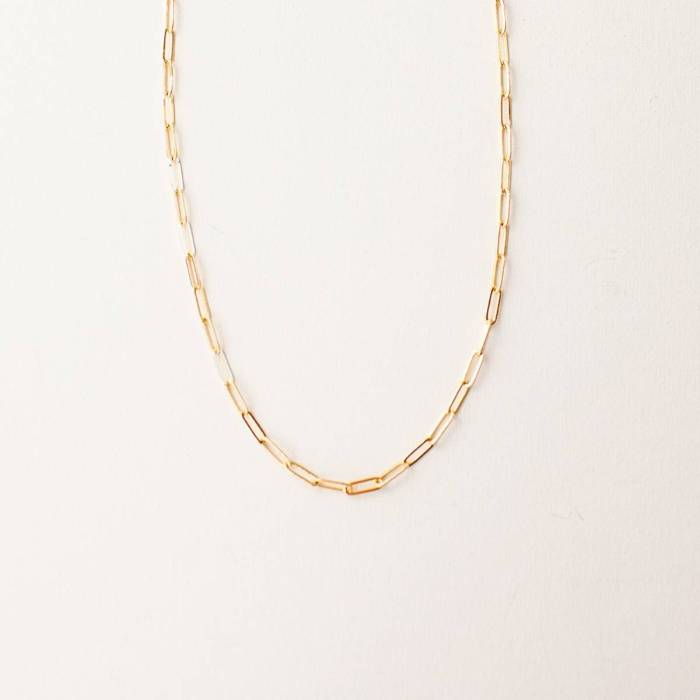 Chunky Paperclip Choker Necklace