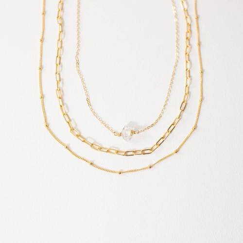 Chunky Paperclip Choker Necklace