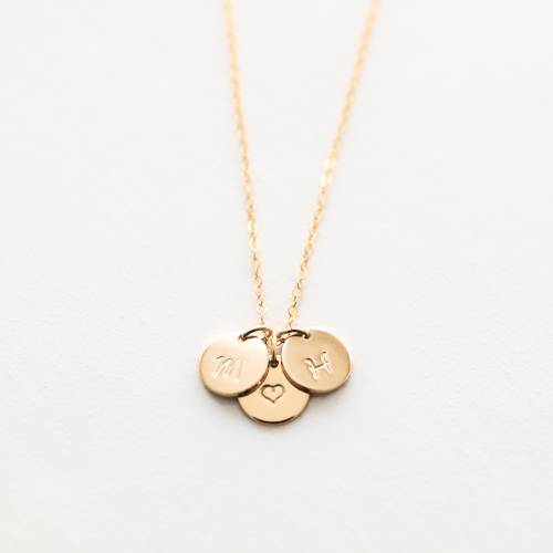 Anniversary Relationship 9mm Disc Necklace