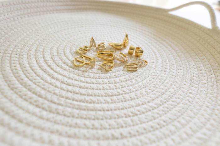 Gatsby Lucky Hoop Earrings - Image 7