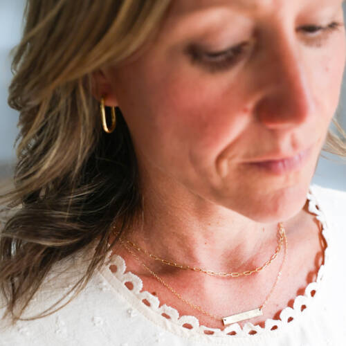 Luxe Oval Hoops