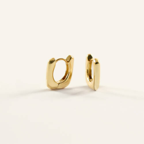 Cubed and Glossy Hoops