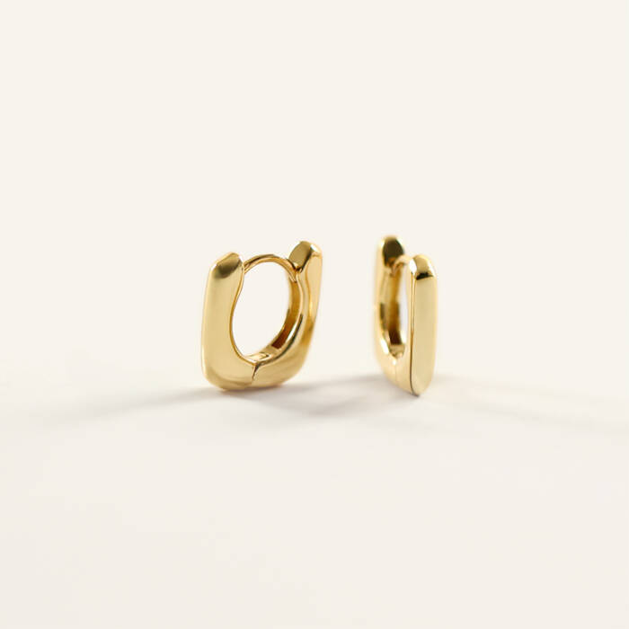 Cubed and Glossy Hoops