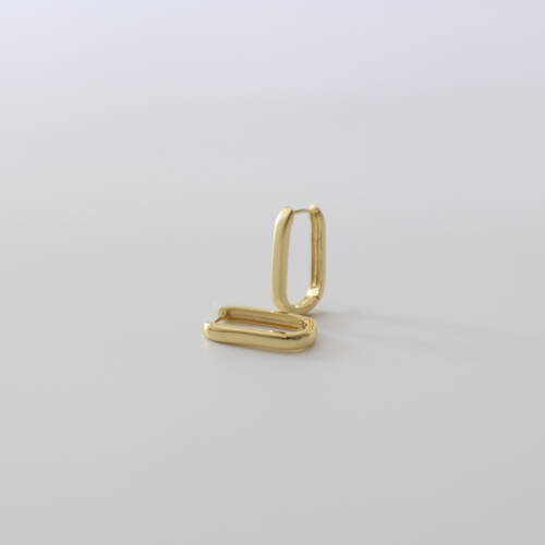 Just Right Oval Luxe Hoops