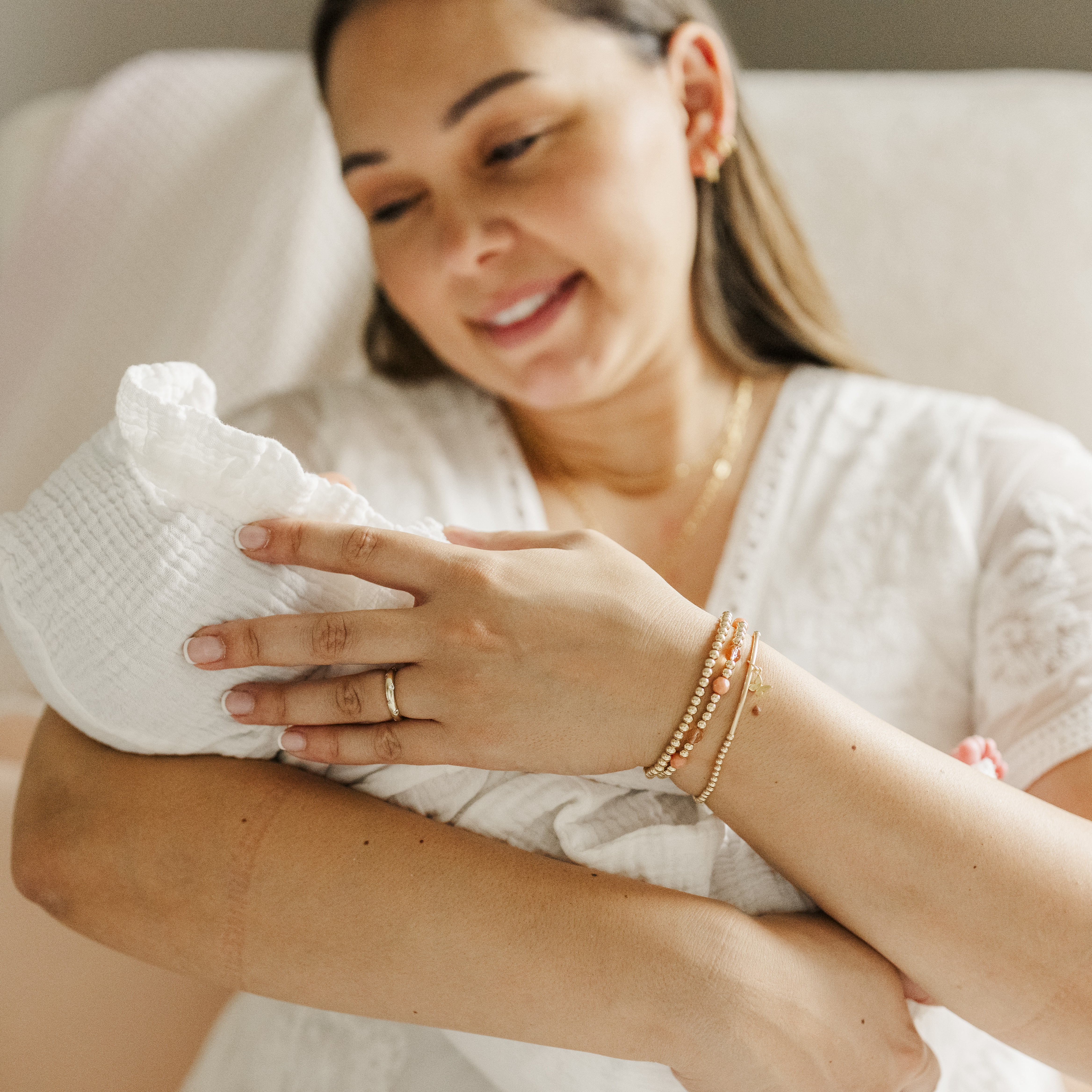 Custom Beaded Bar Bracelet - Pick Your Charm - Image 10