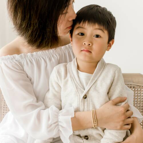 4mm Beaded Bracelet in Gold Filled, Rose Gold Filled and Sterling Silver