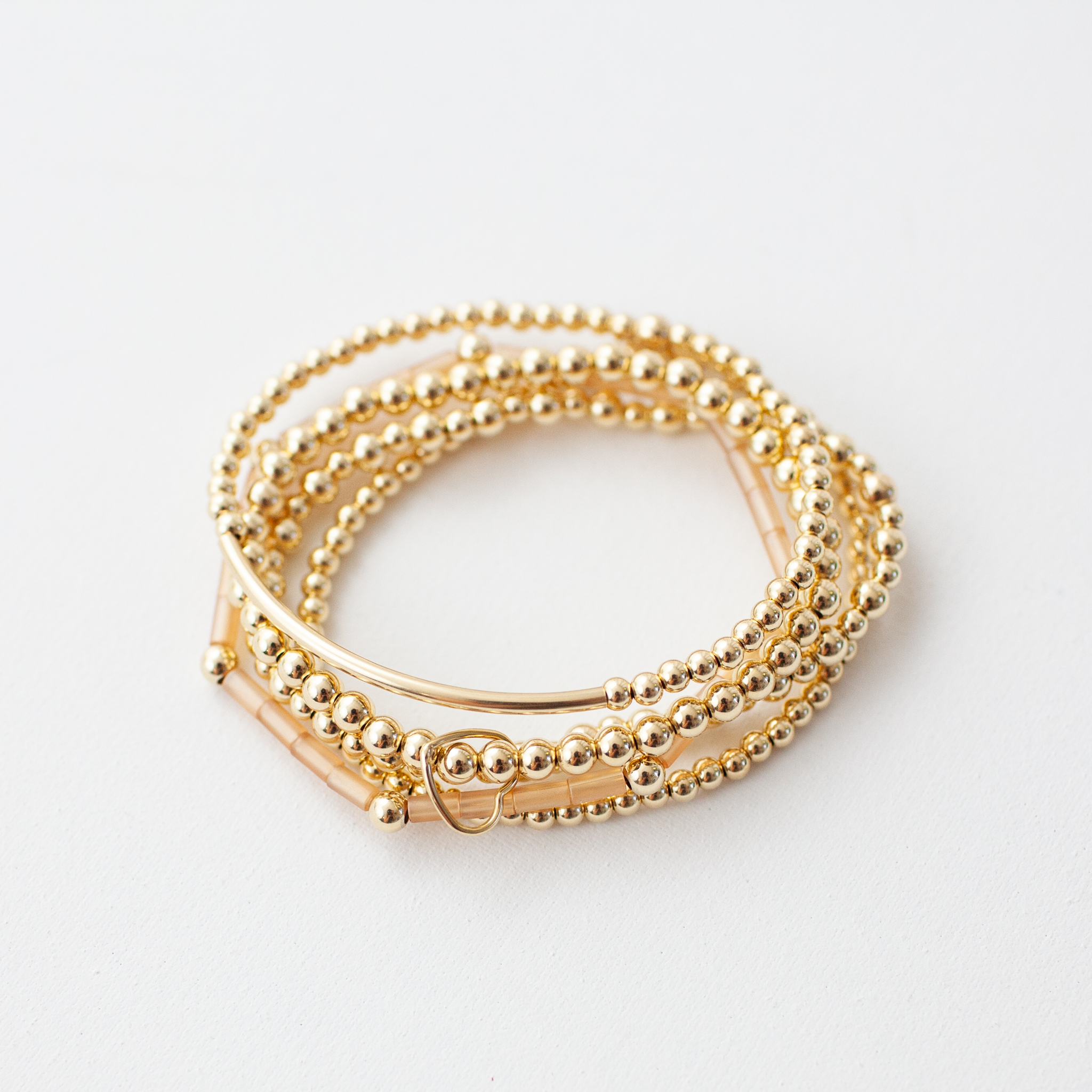 Custom Beaded Bar Bracelet - Pick Your Charm - Image 3