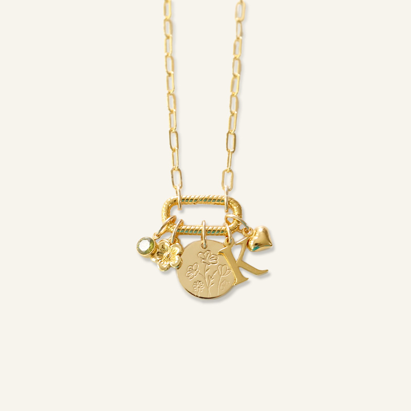 Wear Your Story - Link Custom Charm Necklace - Image 3