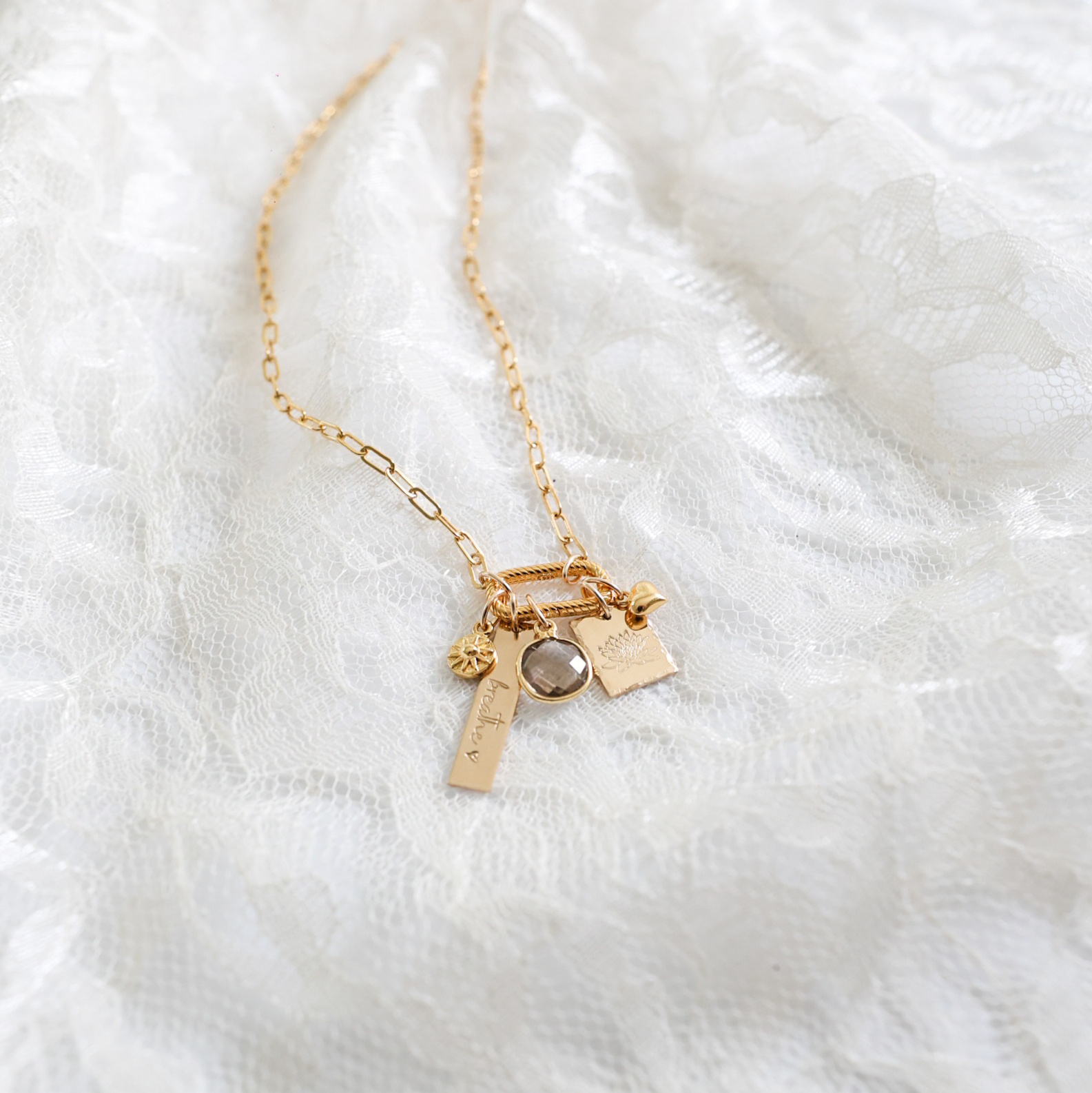 Wear Your Story - Link Custom Charm Necklace - Image 2