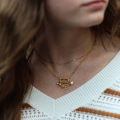 Wear Your Story - Link Custom Charm Necklace