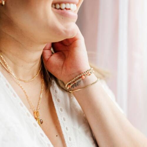 Blush & Bloom Bracelet in Blush, Sage or Cream