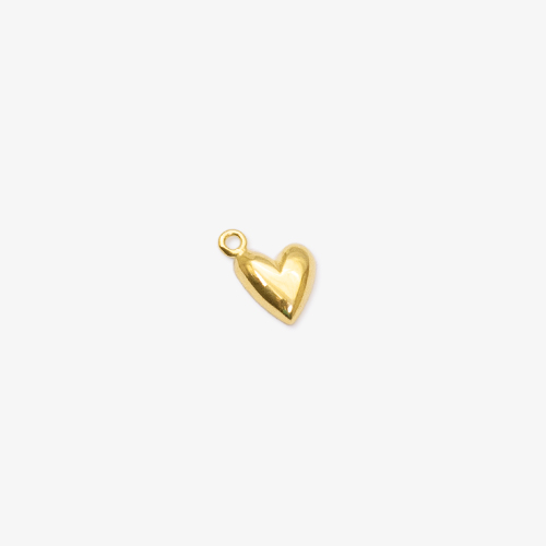 Sideways I Love You Heart Charm