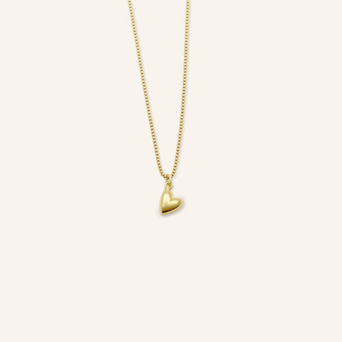 Sideways I Love You Heart Charm